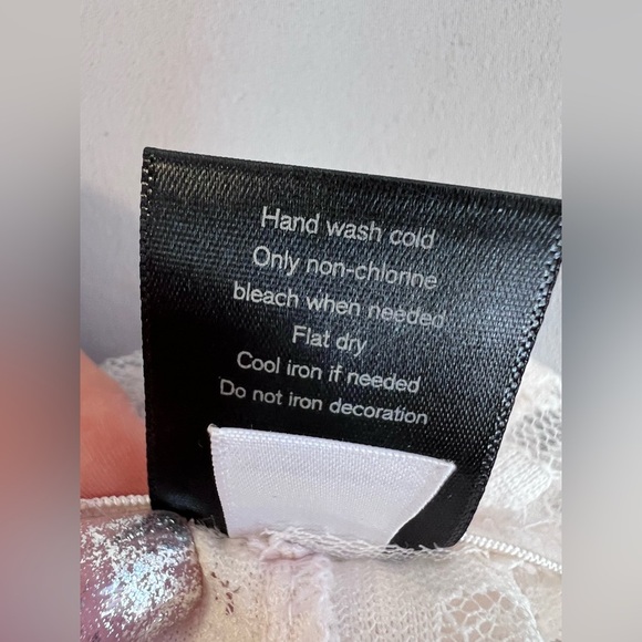 APT.9 Intimates Women's Pink Lace Floral‎ Sheer Babydoll Chemise Small - Picture 7 of 9